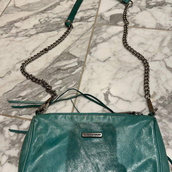 Rebecca Minkoff 3 Zip Moto Crossbody. - Picture 2 of 4